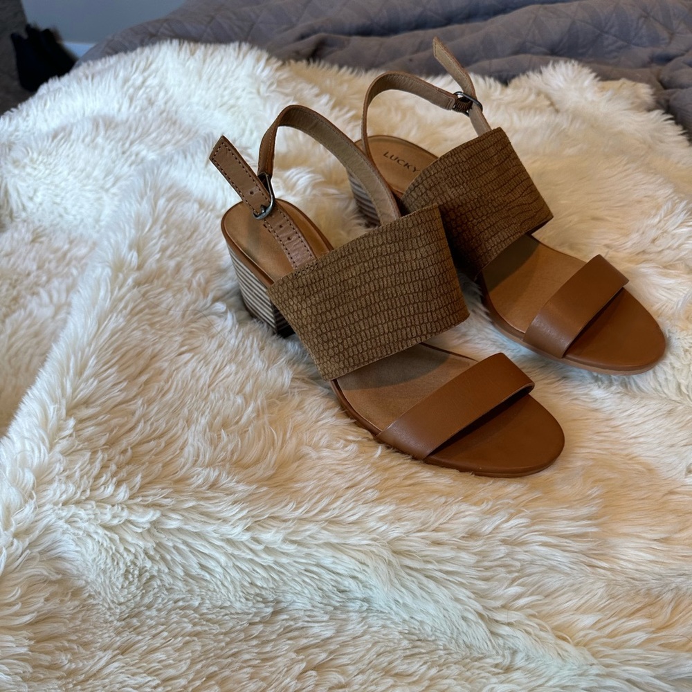 Lucky Brand Heeled Sandals